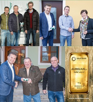 Gewinner bei "Aurelius-Gold wert"